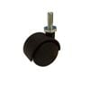 Move It 30mm Hooded Thread Pin Furniture Castor - 2 Pack