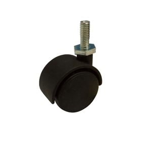 Move It 30mm Hooded Thread Pin Furniture Castor - 2 Pack