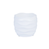 Astin Sinclair 250 x 220 Medium White Wavy Pot