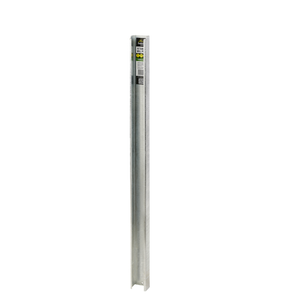 Galintel Outdoors 50 x 1100mm Hot-Dip Galvanised Retaining Wall C End Post