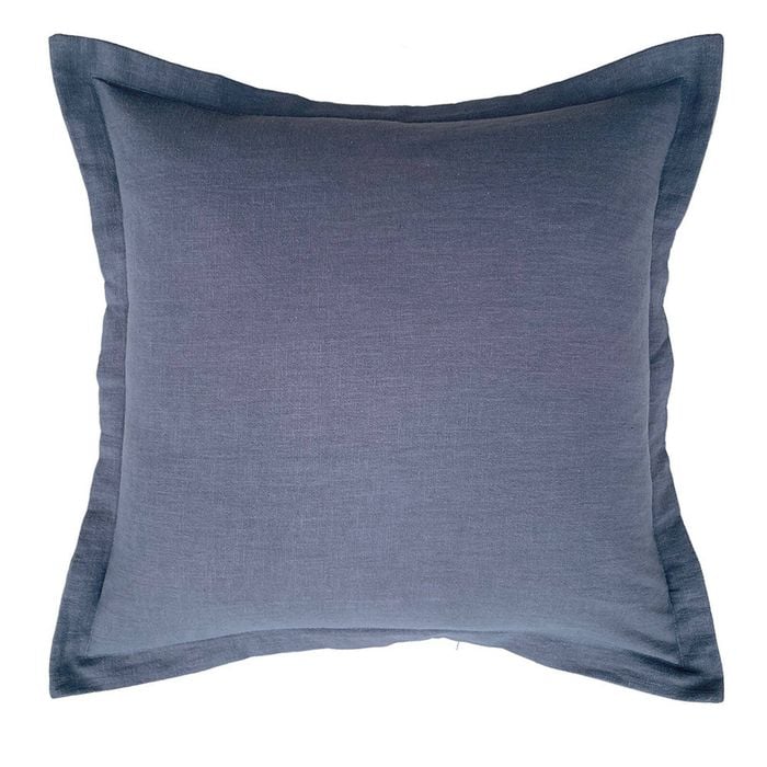 Zaab Piper Filled Indoor Cushion - Blue
