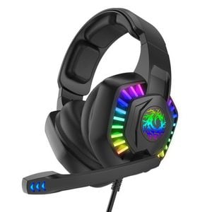 Catzon Wired Gaming Headset Stereo Sound with RGB Backlight for Phone Computer Use