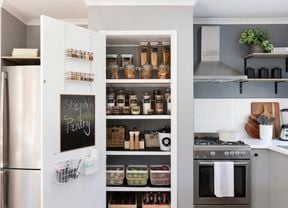 DIY Advice Image - How to organise your pantry. G Drive blob storage upload.