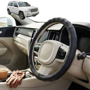 Australian Goose Steering Wheel Cover for Jeep Patriot 2006 - 2015 (MK) Circle Black