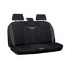 R.m.williams Rmw Longhorns Black Suede Velour Rear Car Seat Cover Universal Fit