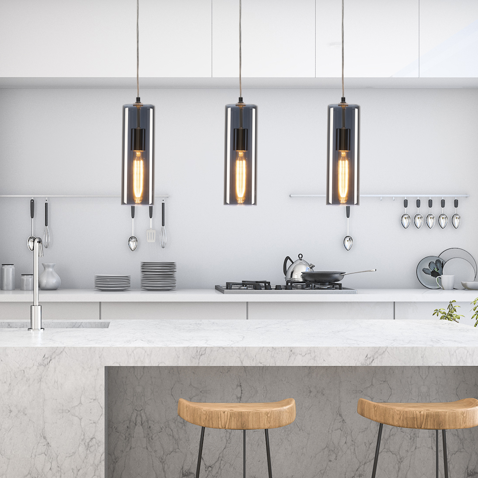 Hanging lights kitchen bunnings sales