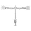 One For All Monitor Arm Smart White Dual