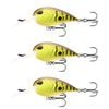 3x 13 Fishing 50mm Gordito Crankbait Fishing Lures - Brown Craw