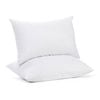 Hacienda 100 Percent Cotton Pillow Cover with 800g Poly Fill,  Hypoallergenic, Antibacterial, and Cooling Technology  2 PK