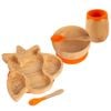 Tiny Dining 5pc Bamboo Unicorn Baby Weaning Set