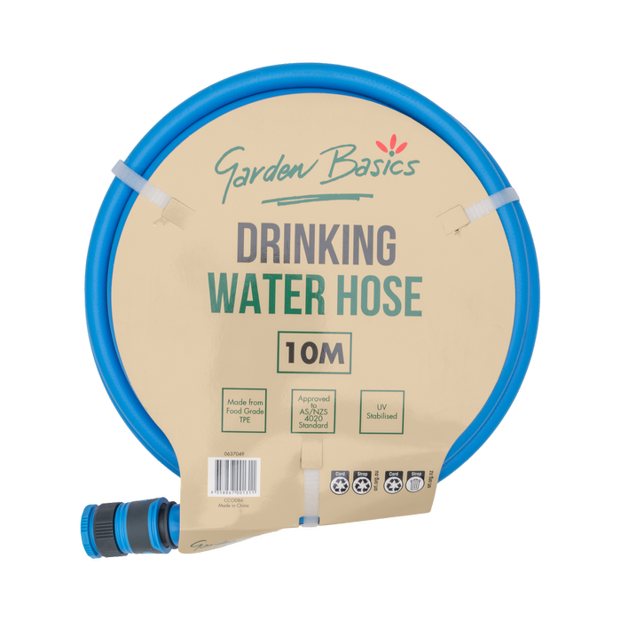 Garden Basics 12mm x 10m Drinking Water Hose