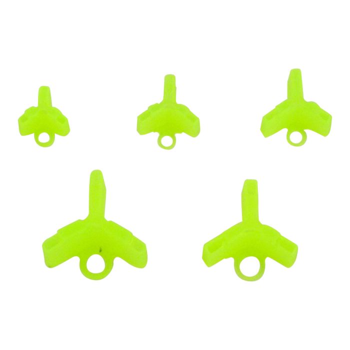 Rig Ezy Green Treble Cover, Size #3, 20 Pack