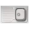  Estilo Single RH Bowl Topmount Sink With Drainer