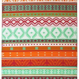 Reversible Indoor/outdoor Mats - Chatai-2640-orange Multi-150x240
