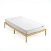 Zinus King Single Bamboo Wood Bed Base & Bonnell Spring Mattress Set, Essential Inner Spring
