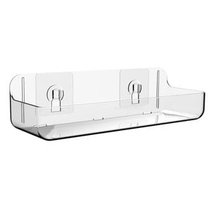 Evolve Large Clear Gel-Loc Acrylic Shower Caddy
