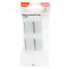 Taskmaster 87mm White Magnetic Double Door Catch - 2 Pack