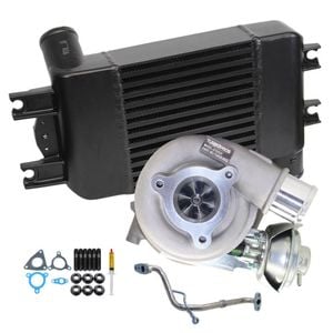 Upgrade Billet Turbo+70mm Intercooler And Genuine Oil Feed Pipe For Nissan Patrol Gu Zd30 3.0l Common Rail 2007-2016