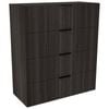 Lugna 1024 x 900 x 380mm Storm Ready To Assemble 4 Drawer Unit