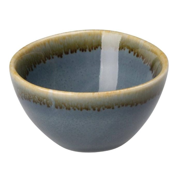 Olympia Kiln Dipping Pot Ocean 70mm 50ml Porcelain Commercial Catering Pack Of 12