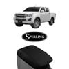 For Mazda Bt-50 2020-on Sperling Custom Neoprene Black Car Centre Console Cover