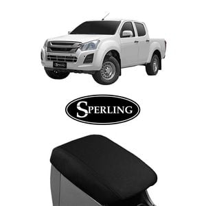 For Mazda Bt-50 2020-on Sperling Custom Neoprene Black Car Centre Console Cover