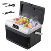 YOPOWER 15L Portable Car Fridge Cooler & Warmer, AC/DC Electric Cooler