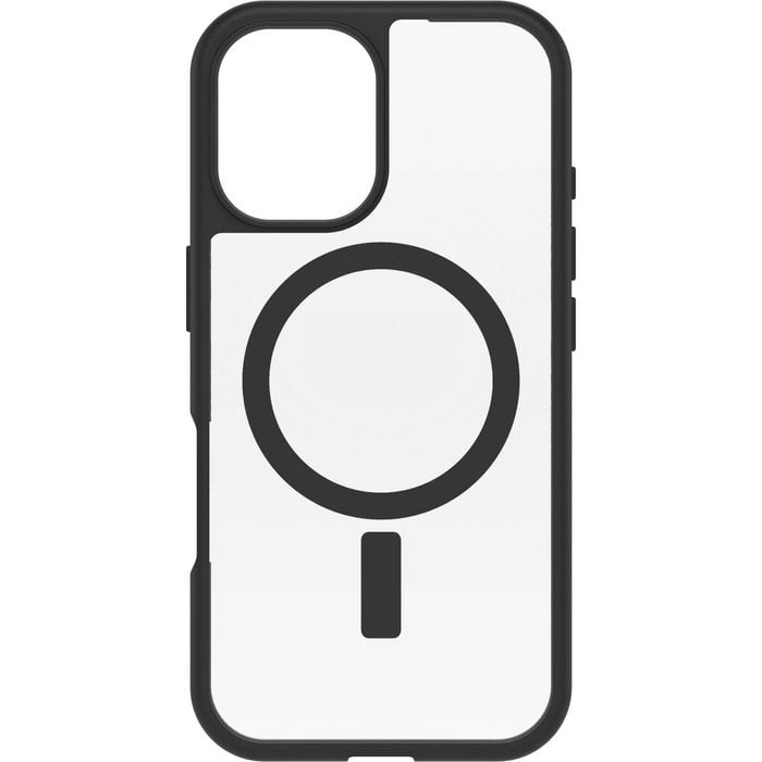 Otterbox React Magsafe Case Iphone 16 - Black Crystal