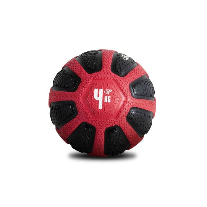 Medicine Ball Home Gym Crossfit Workout Exercise 4kg Black/red