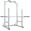 Power Cage - Power Squat Rack - Weights Bench Press + 220cm Olympic Barbell Bar