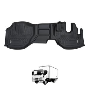 AUSGO Car Floor Mats for ISUZU N Series Wide Cab Auto 2Door 2018-Onwards All-Weather Floor Liners