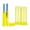 Victor Cricket Plastic Set W/ Carry Bag Bats Balls Stumps Size 6
