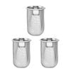 3pk La Cafetiere 2 Cup Teapot Stainless Steel Fine Mesh Tea Filter Silver