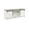 Costway TV Cabinet Entertainment Unit Stand -White