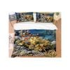 3D Ocean Coral Fish 017 Bed Pillowcases Quilt Queen Size