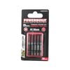 Powerbuilt 1/4 50mm Power Bit 5 Pack 