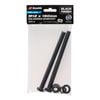 Zenith M12 x 160mm Black Hex Head Bolt - 2 Pack