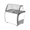 Exquisite SD325S2 - Six Tubs Ice Cream Scooping Freezers with Scoop Washer and Bottom Storage Door