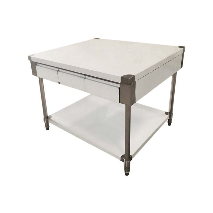 Modular Systems Workbench With 3 Drawer Each Side - 1500mm Width