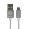 Moki 3M Braided Lightning MFI-Certified to USB iPhone Sync/Charging Cable SLV