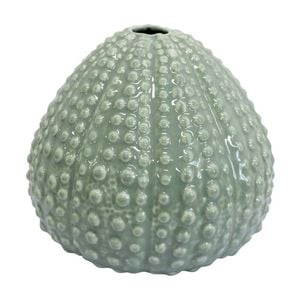 Lvd Large Urchin Nautical Decorative Ceramic Bud Vase Home Decor 17.5x17.5x14cm