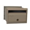 Velox 230mm Dune Front Open Letterbox with Sleeve