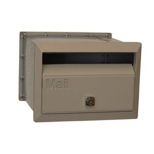 Velox 230mm Dune Front Open Letterbox with Sleeve