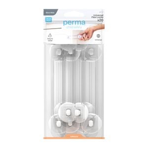 Perma Child Safety 18cm Adhesive Universal Flexi Locks - 20 Pack