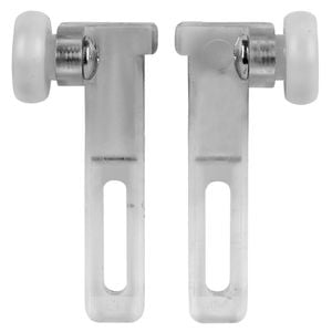 Rolltrak Adjustable Plastic Hanger And Acetal Roller