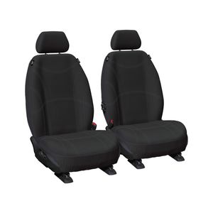 For RAM 1500 2500 3500 Laramie 2018-2021 Neoprene Black Front Seat Cover