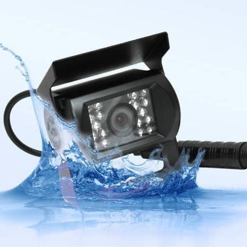 Elinz 4 PIN Heavy Duty 12V 24V CCD IR Reverse Reversing Camera Rearview ...