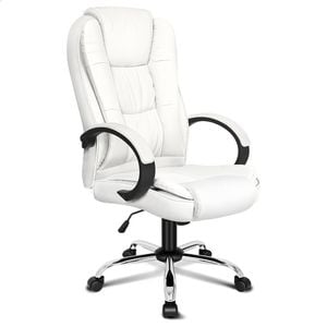 ALFORDSON Office Desk Chair White