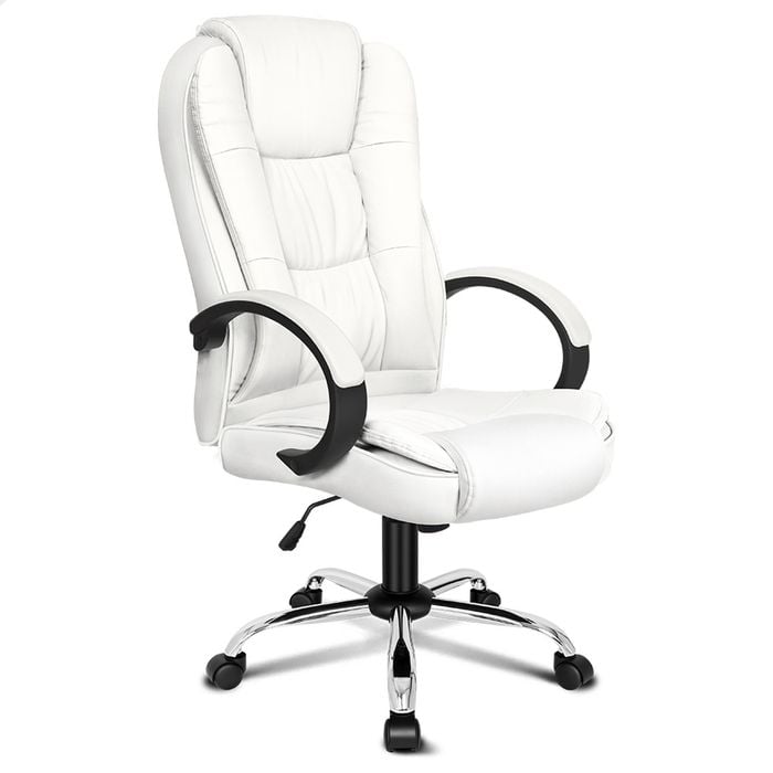 ALFORDSON Office Desk Chair White