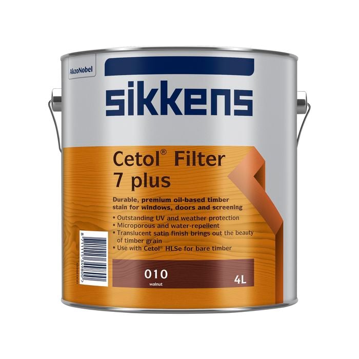 Sikkens 4L Walnut Cetol Filter 7 Plus